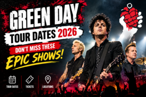 Green Day Concert Tour Dates 2026